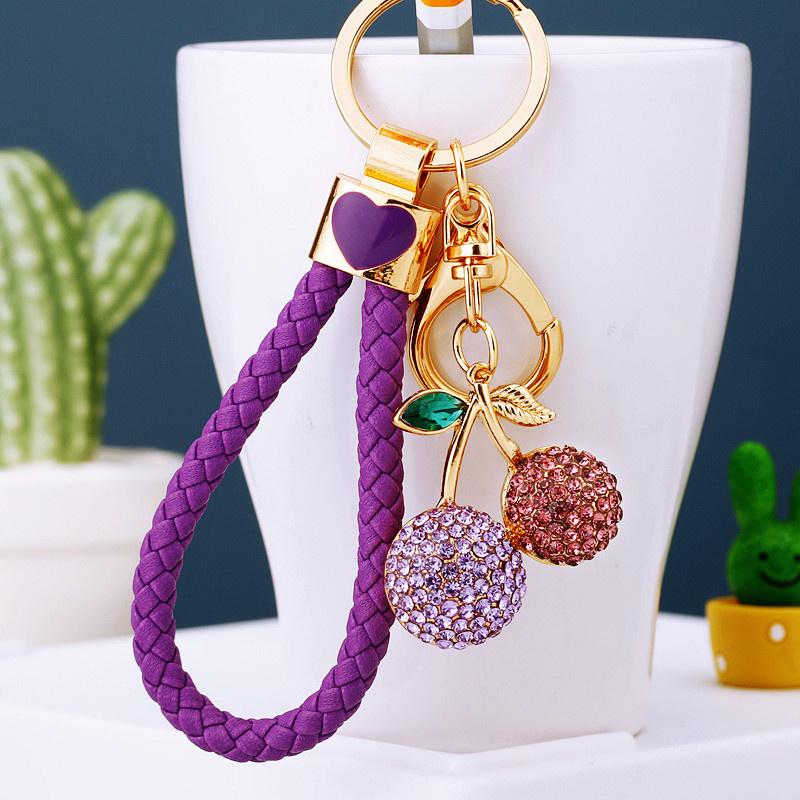Creative Bling Rhinestone Watermelon Fine Workmanship Portable Bag Pendant Fashion Jewelry Decor Gift For Friends Bag Charm