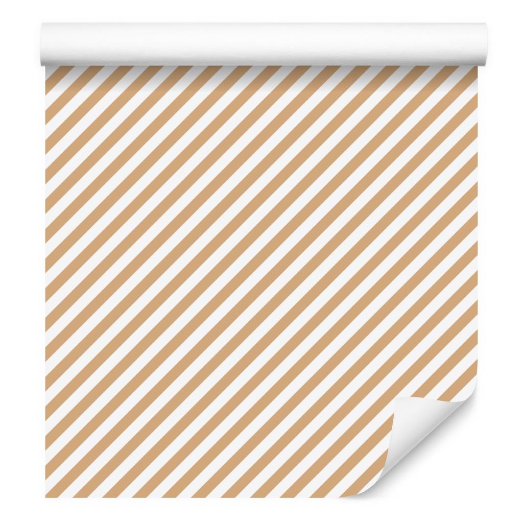 Striped Wallpaper, top cream, bottom cream for Living Room and Bedroom 50x1000