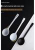 Durable Frosted PP Disposable Spoon for Soup & Desserts