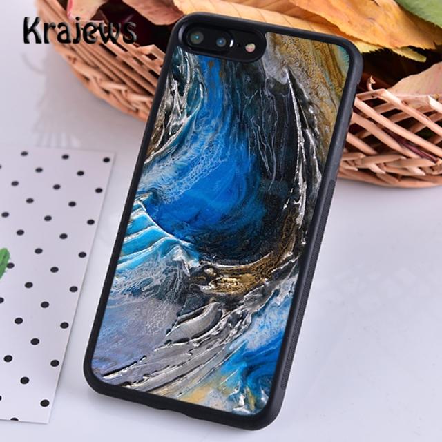 

Мягкий чехол для телефона Krajews из дерева и мрамора с рисунком из смолы для iPhone 14 5 6s 7 8 plus X XR XS 11 12 13 pro max Samsung Galaxy S21 S22ultra iPhone 6plus