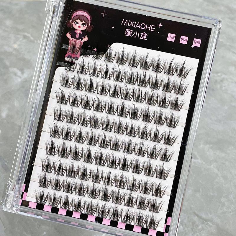 Honey Box Mink Lashes - Fluffy, Photogenic, Natural-Look False Eyelashes (10 Rows, Mother's Favorite)