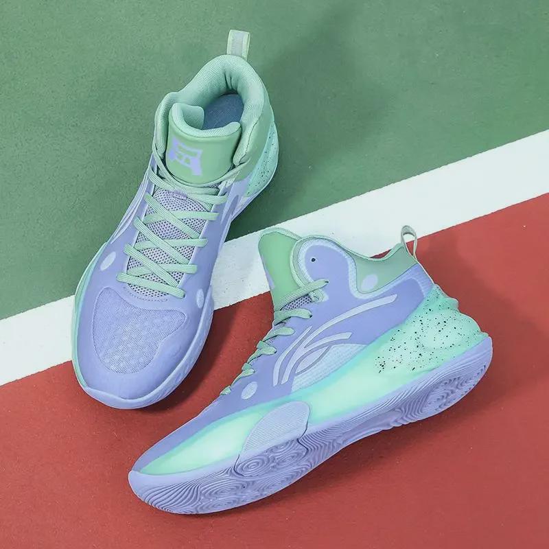 Pantofi de baschet Friction pentru bărbați 2023 – Competiție pentru tineri, antiderapanți, design sport transparent