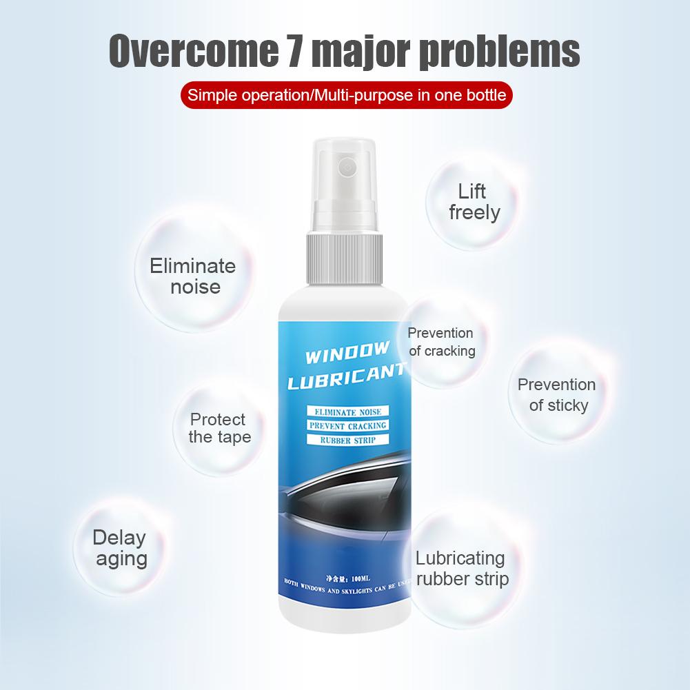 

100 мл резиновая дверная резиновая полоска для смягчения автомобиля, смазка для окон, устраняет шум, люк на крыше удобен для защиты от ржавчины