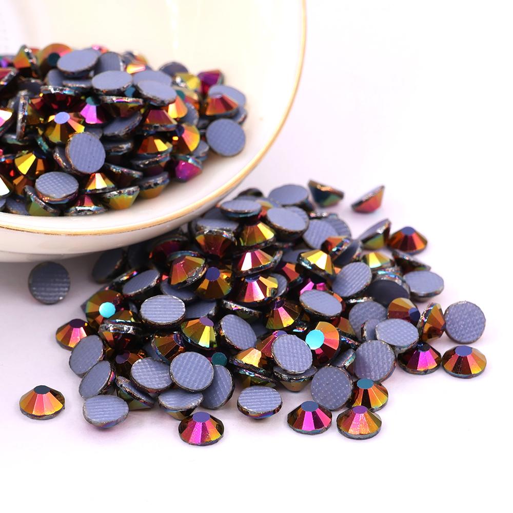 JC Hotfix Rhinestones Bulk Hot-fix 4ss 6ss 8ss Various Colors and Size Hot Fix Rhinestones