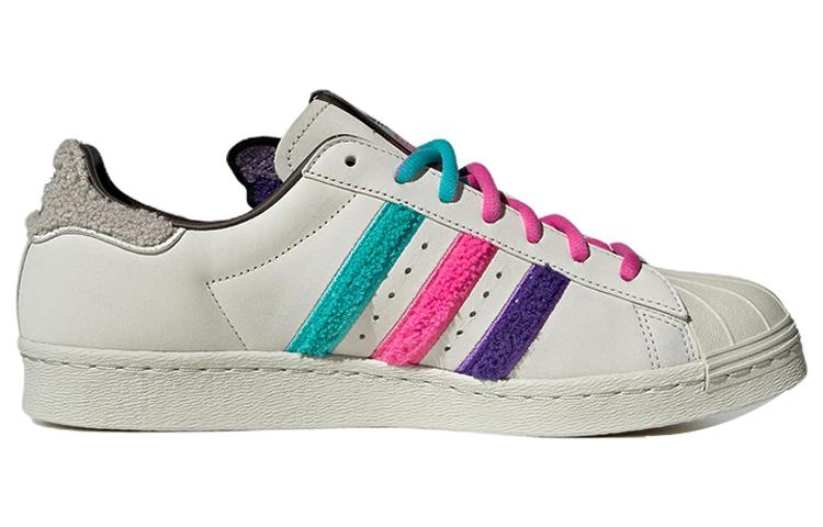 adidas Originals Superstar 80s X Han Meilin 'Weiß Schwarz Rosa' ID4386