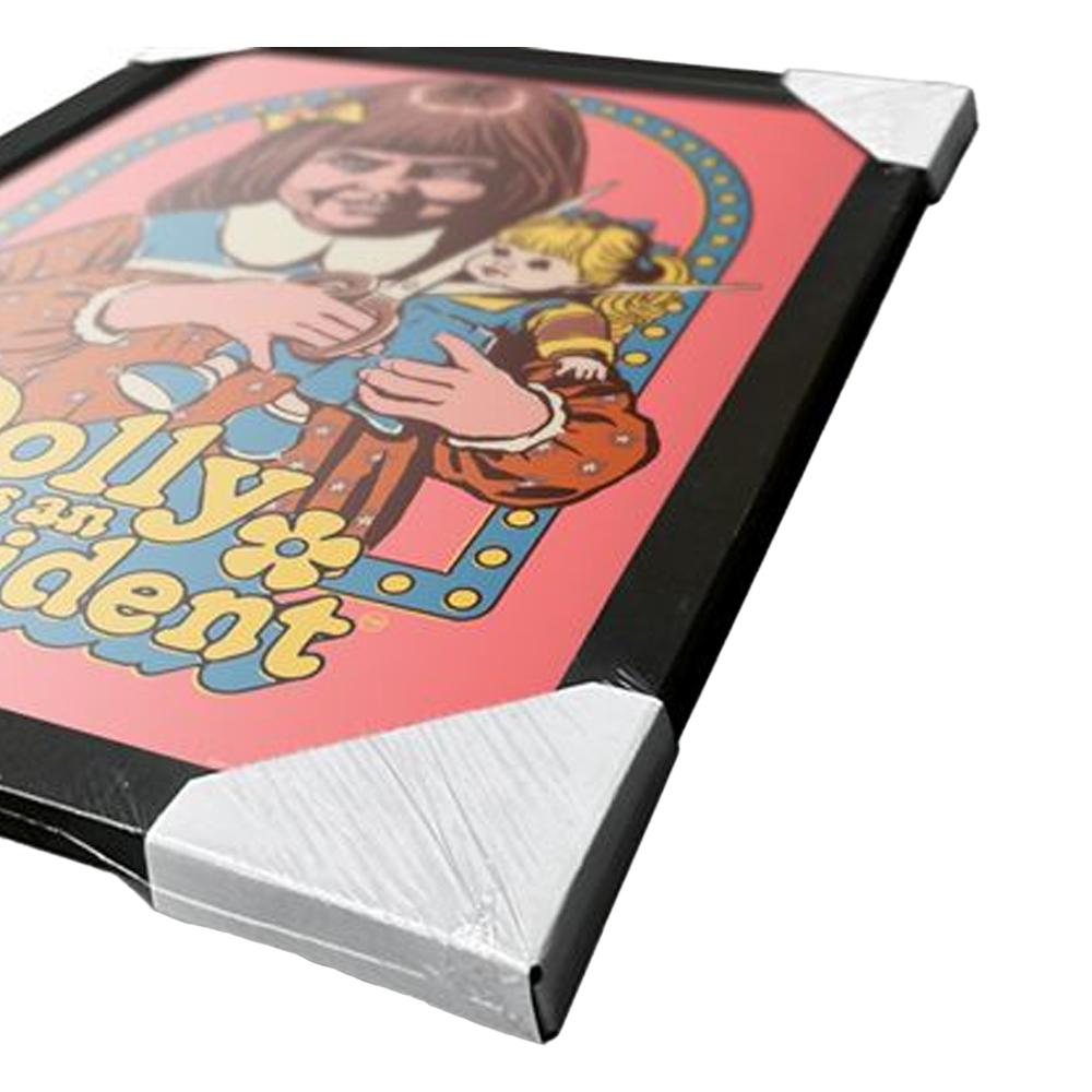 Steven Rhodes Dolly Has An Accident Framed Poster