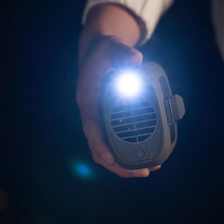 3 Speed Adjustable 8000mAh Waist Fan Portable Rechargeable Wearable Cooling Fan with Night Light and Power Function