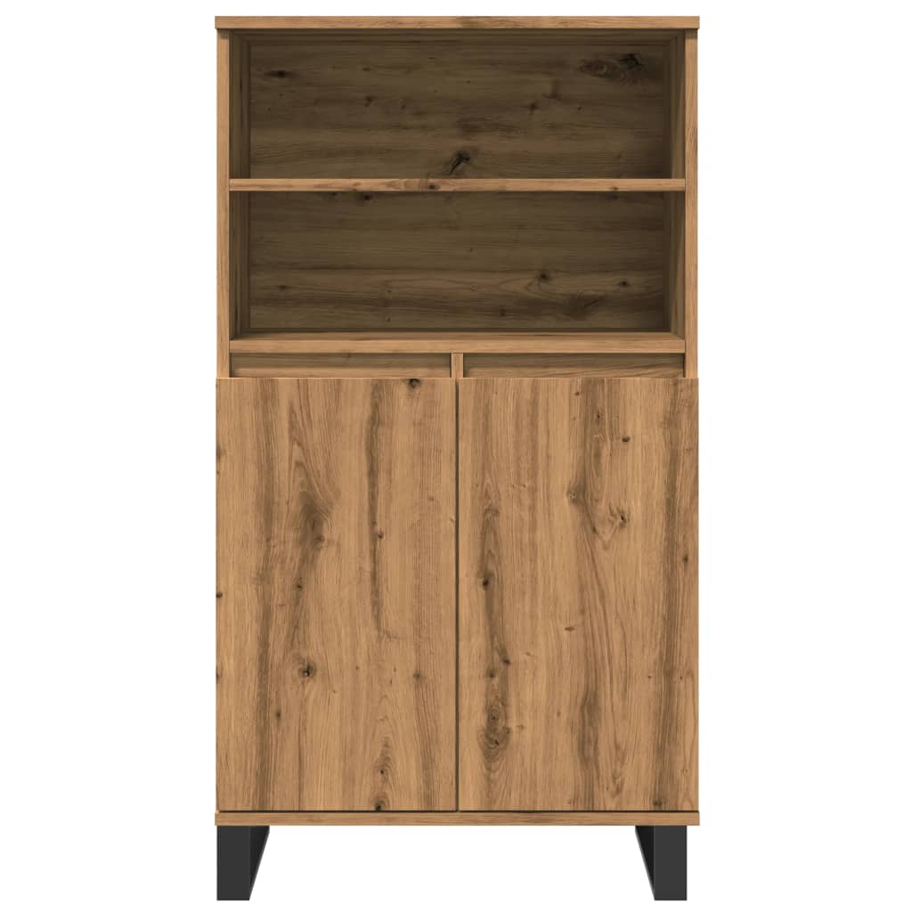Highboard Artisan Oak 60 x 36 x 110 cm engineered wood