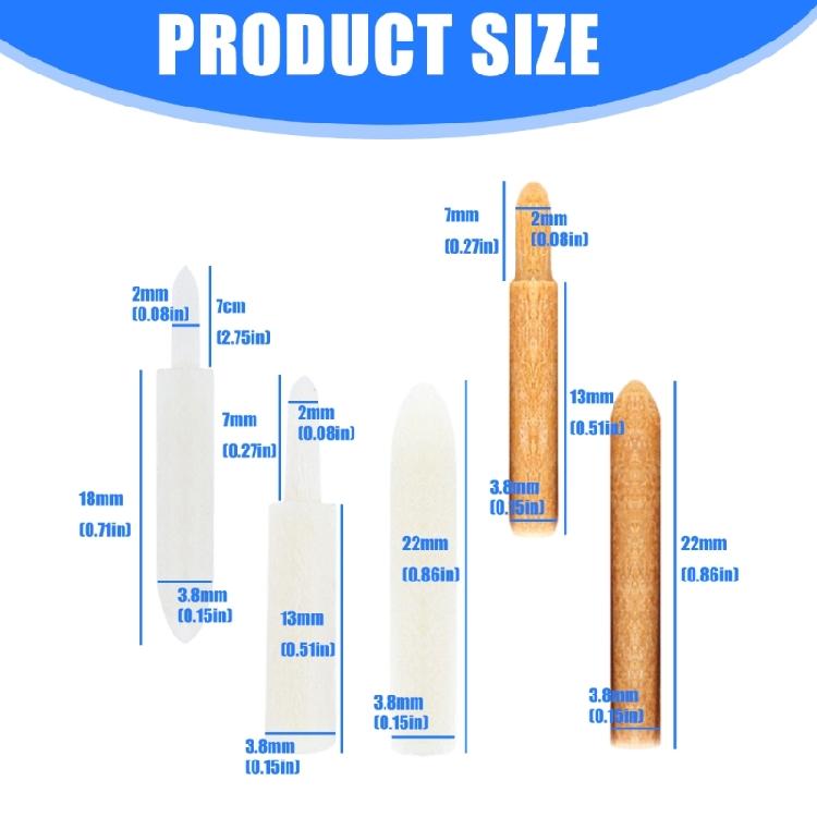 Jewelry Electroplating Machine Replacement Tips High Quality Rubber Gold Plating Tool Accessories Rubber Pen Tips