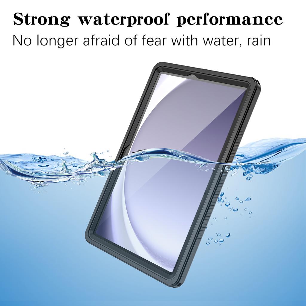 FS Tablet Waterproof Case for Samsung Galaxy Tab A9+ IP68 Full-Body Anti-drop Protective Cover