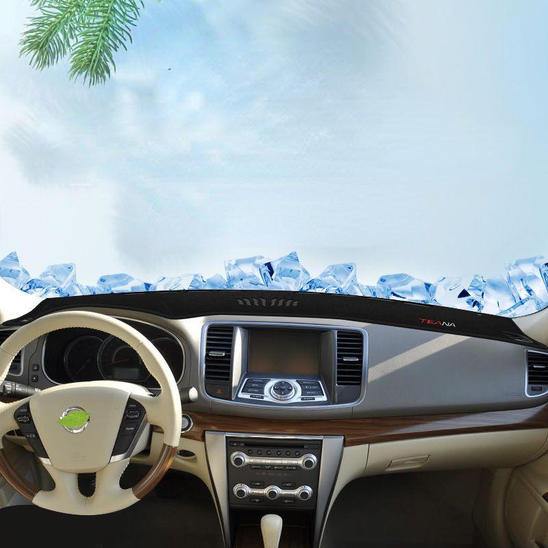 Für Nissan TEANA 2008-2012 Autozubehör Auto Armaturenbrett Abdeckmatten Vermeiden Lichtpolster Instrumentenplattform Schreibtisch Teppiche