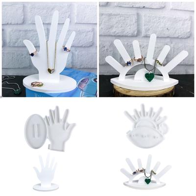 High Quality Silicone Display Holder Mold For Creating Personalized Desktop Or Jewelry Display Pieces At Home Or Studio