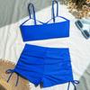 Summer 2026 Swimsuits Tankini Sets Female Swimwear Push Up For Beach Wear Two-Piece Bathing Suits Pool Women's Swimming Suit