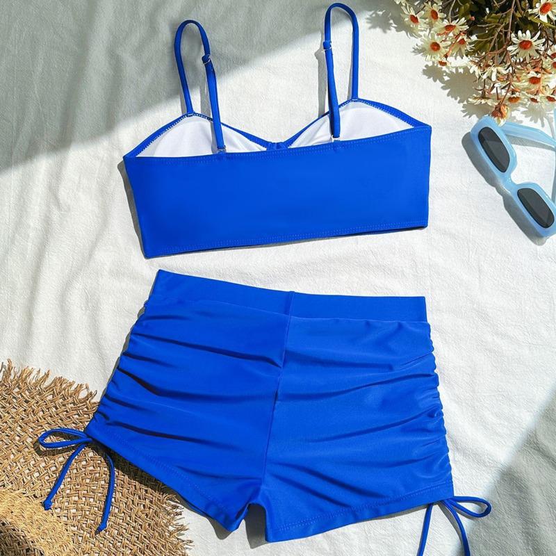Summer 2026 Swimsuits Tankini Sets Female Swimwear Push Up For Beach Wear Two-Piece Bathing Suits Pool Women's Swimming Suit