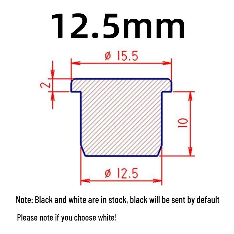T-Shaped High Temp Silicone Stopper for Sandblasting, Electroplating, Baking, Anodizing, and More