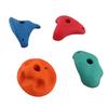 Climbing Holds Multi Color Resin Fiber Different Shape Round Corners Climbing Rock Wall Grips for Outdoor