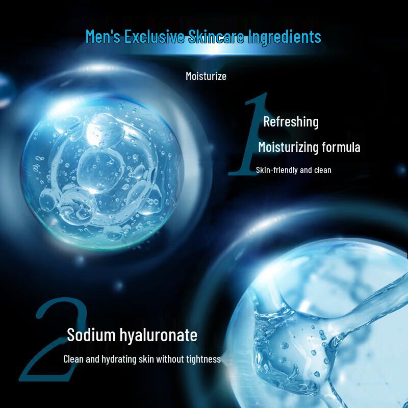 Mentholatum Men's Hydrating & Revitalizing Facial Cleanser