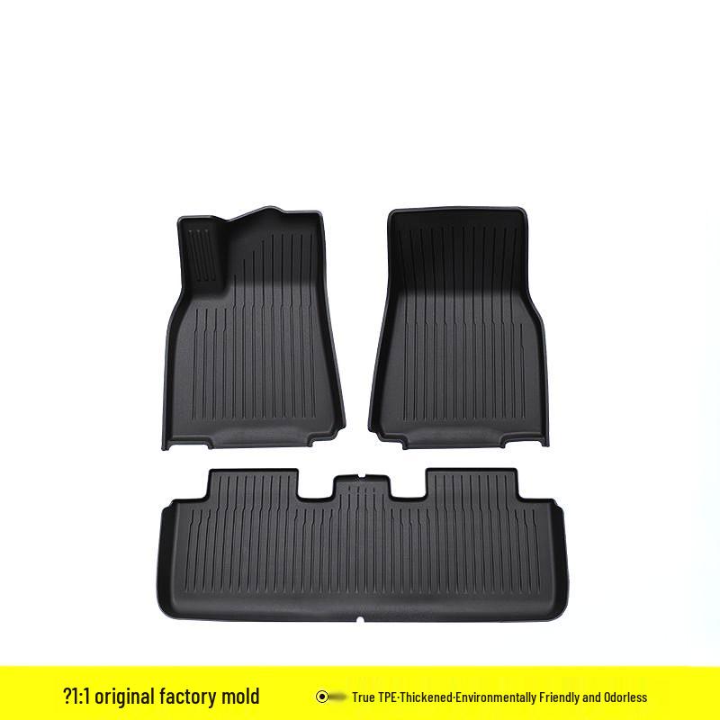 

Tesla Model 3Y Custom TPE Full-Surround Car Floor Mats & Accessories Gift Set