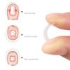 10PCS Tratamiento para Uña Encarnada Herramienta Correctora de Uña Encarnada Parche Elástico Adhesivo Clip Enderezador Férula Herramientas de Pedicura