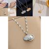 Retro Chic Pearl Collar Necklace With Irregular Shape And Gold Finish For Women