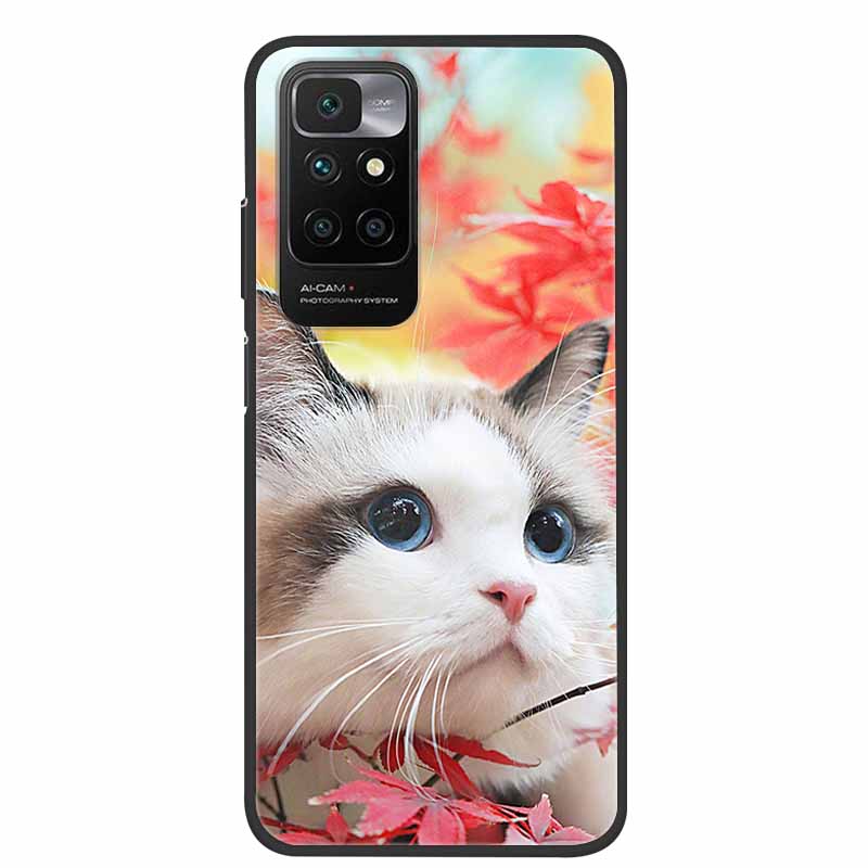 Für Xiaomi Redmi 10 Hülle Stoßfest Weiches Silikon TPU Rückabdeckung Für Xiaomi Redmi10 Handyhüllen Redmi 10 Prime 2022 Süße Cartoon