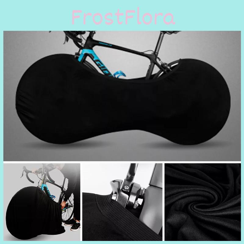 Bike Elastic Anti Dust Cover Indoor Bicycle Storage Bag Garage Wheel Chain Cover