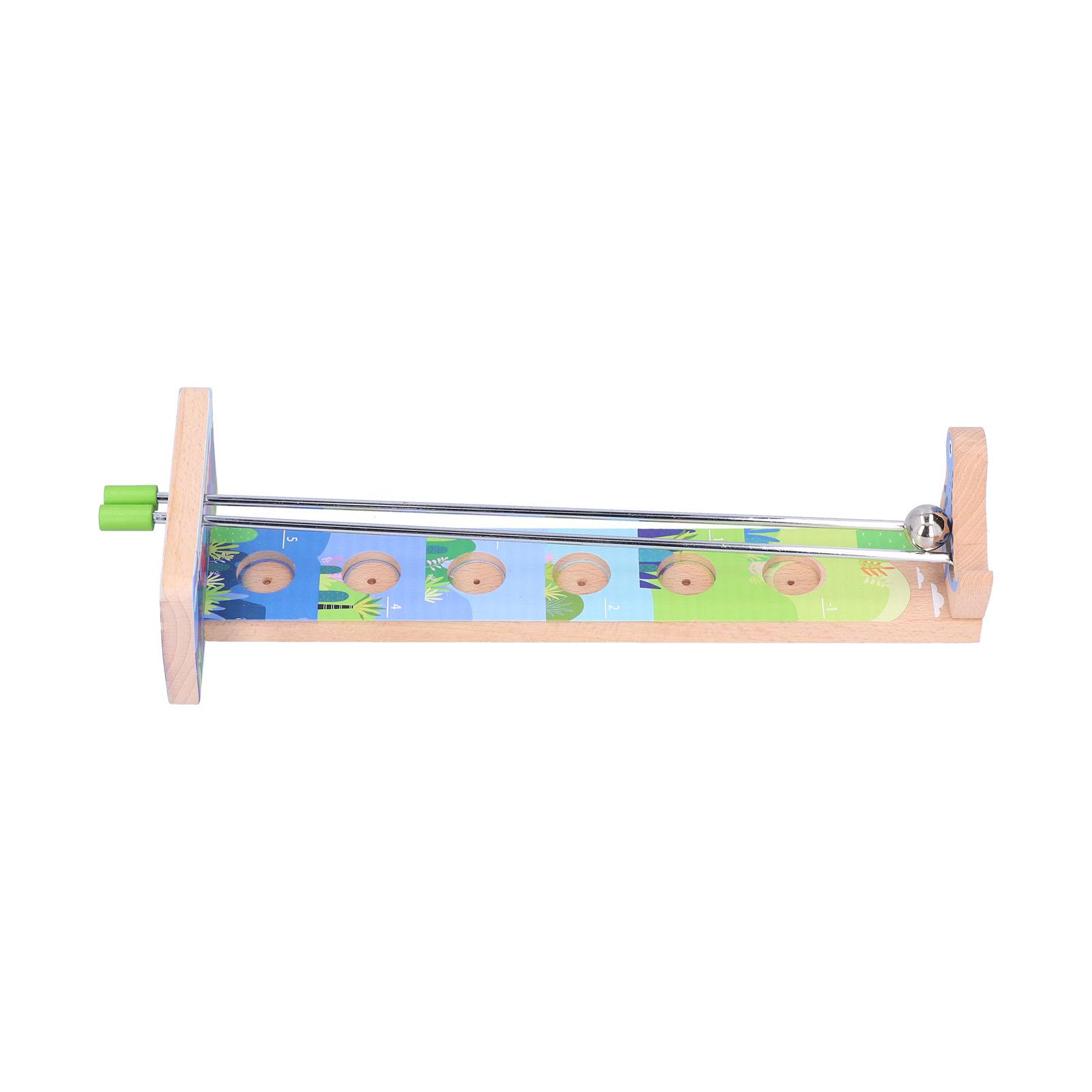 

Children Wooden Balance Bead Guide Rail Toy ParentChild Interactive Educational Toy(Космос )