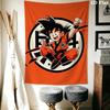 DRAGON BALL Wall Tapestry Aesthetic Wall Hanging Printed Fabric Blanket Decorative Tapestries for Bedroom Living Room Home Decor