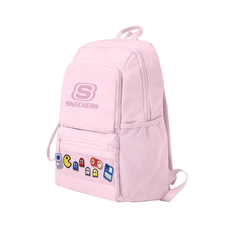 New Skechers Oxford Cushioning Laptop Bag For Business Travel And Commute Versatile Backpack Unisex Ice Pink L424K129-01UJ