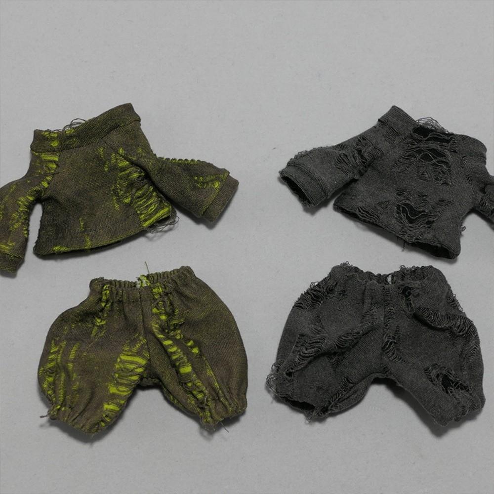 Cool Style Dolls Costumes Hoodies Handmade Contrasting Color Hoodies Set