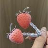 2026 Exclusivo Grampo de Cabelo Doce de Morango para Franja Versátil