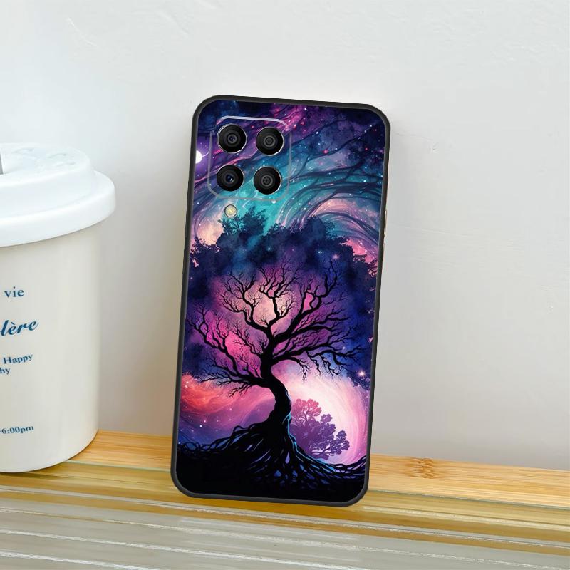 Tree of Life Space Galaxy Stars Case For Samsung Galaxy M52 M32 M12 M16 M14 M54 M13 M33 M53 M56 M36 M31 M11 M35 M55 M15 M06