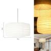 Modern European Style Simple Decorative Pendant Light With Sheepskin Paper Lampshade Nordic Style