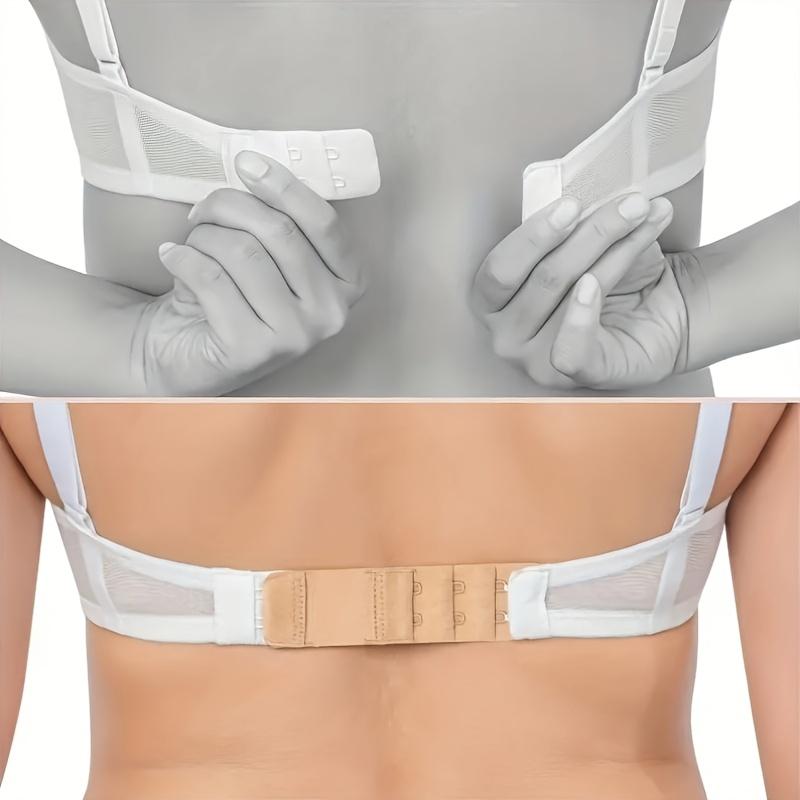 Bra Extender Bra Strap Extenders with Hooks  for Women Elastic Bra Extension Strap Hook Clip Extender Adjustable Belt Buckle Intimates Accessories