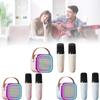 Portable K12 Bluetooth Speaker With Wireless Microphone Ideal For Outdoor Ktv And Home Singing