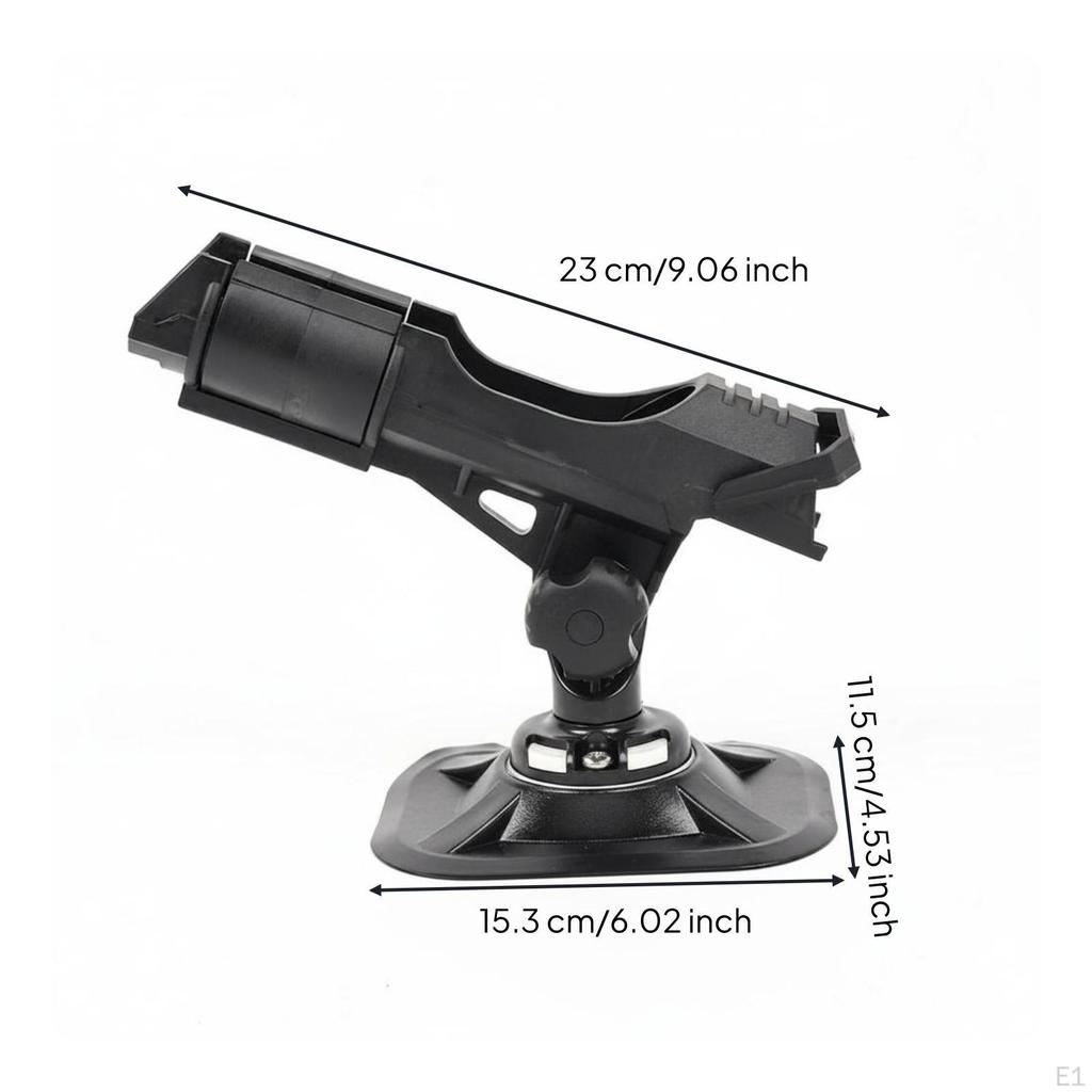Kayak Rod Holder Adjustable Standup Paddleboard Fixed Mount for Anglers
