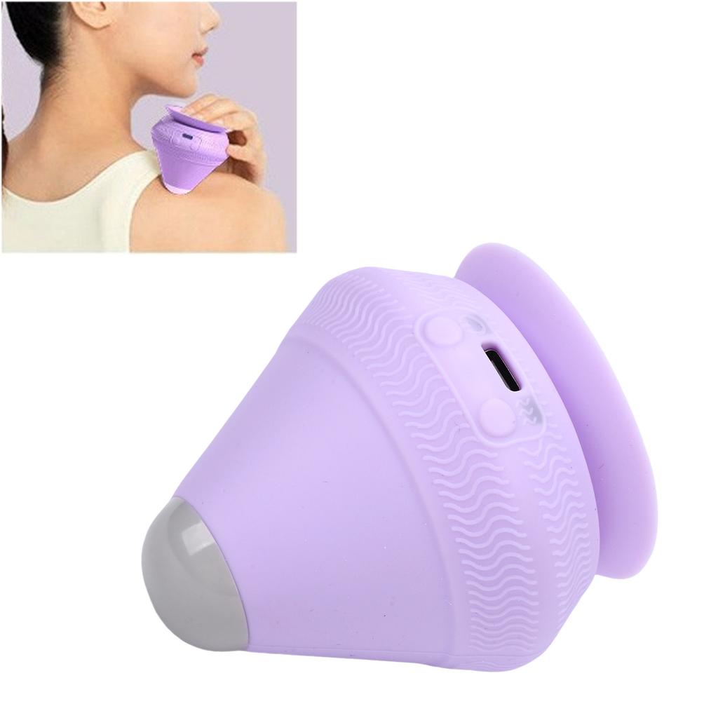 Montierbare Selbstmassage mit Saugfuß Myofasziale Release Massagekegel mit 2 Wärmestufen Tragbar für