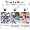 Christmas Pearl Painting Handmade Snowman Pearl Kit Home Decoration Painting