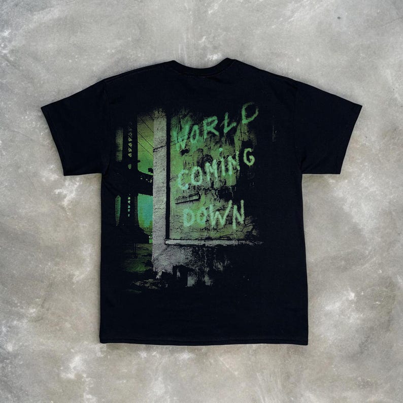 Type O Negative World Coming Down Tee Vintage Goth Band Oversized T-shirt Cotton Men Women Streetwear Harajuku Female Male Clothing