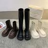 Retro Ankle Boots For Women With Nonslip Rubber Soles And Block Heel For Autumn Fashion