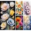 Beautiful Flowers DIY Diamond Painting Cross Stitch Full Drills Diamond Mosaic New Collection Home Decor