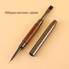 Little Red Book Sandalwood Double-Ended Nail Art Gel Pen (Square, Round, Long Line Brush)