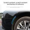 Rubber Wheel Arch Anti-collision Strip Bumper Protective Strips Auto Exterior Decorative Strips 2PCS Car Universal Accessories