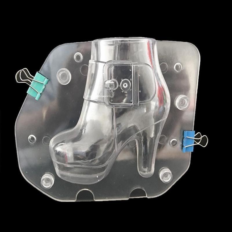 Neue Form High Heels Schokolade Süßigkeiten Kuchen Gelee Hochzeit Schuhe 2 Clips 1 Stück Dekor
