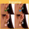 Beach Vacation Sea Horse Earrings For Ladies With Zinc Alloy Craft Spring