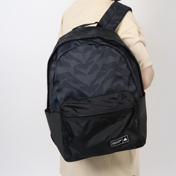 Adidas New Sports Casual Trend Recyclable Material Backpack Unisex Backpacks Black HT4769