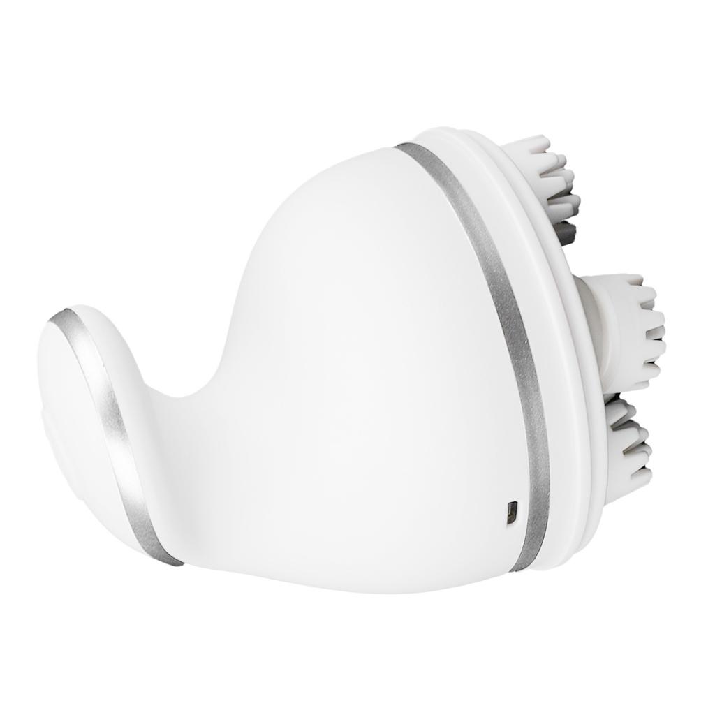 Pet Intelligent USB Charging 3D Head Massaging Cats Automatic Massager (white)