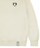 GRAVER [Unisex] Bear Heart Embroidered Sweatshirt_Cream/Black Logo