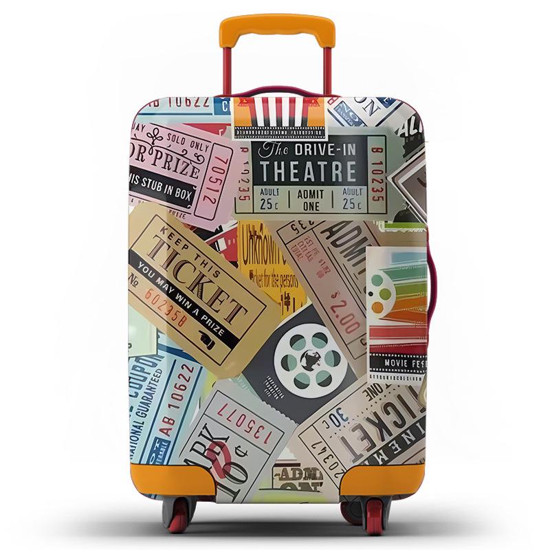 300g Thickened Elastic Air Layer Luggage Protector Suitcase Cover