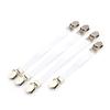 4 X Ironing Board Cover Clip Fasteners Tight Fit Elastic Brace Ties Straps Grip